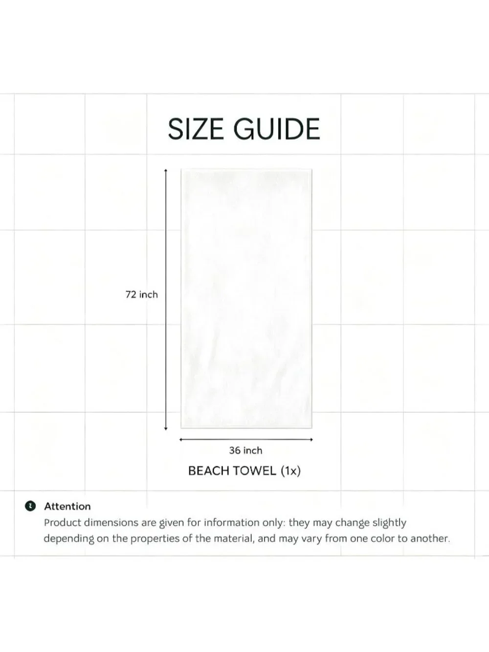 Lacoste Beach Towel Big Crocodile Print Oversized 36